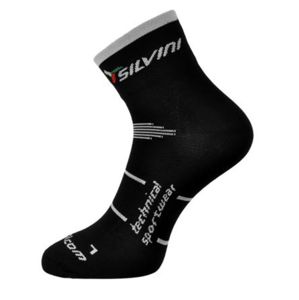 Ponožky Silvini Orato UA445 black 39-41
